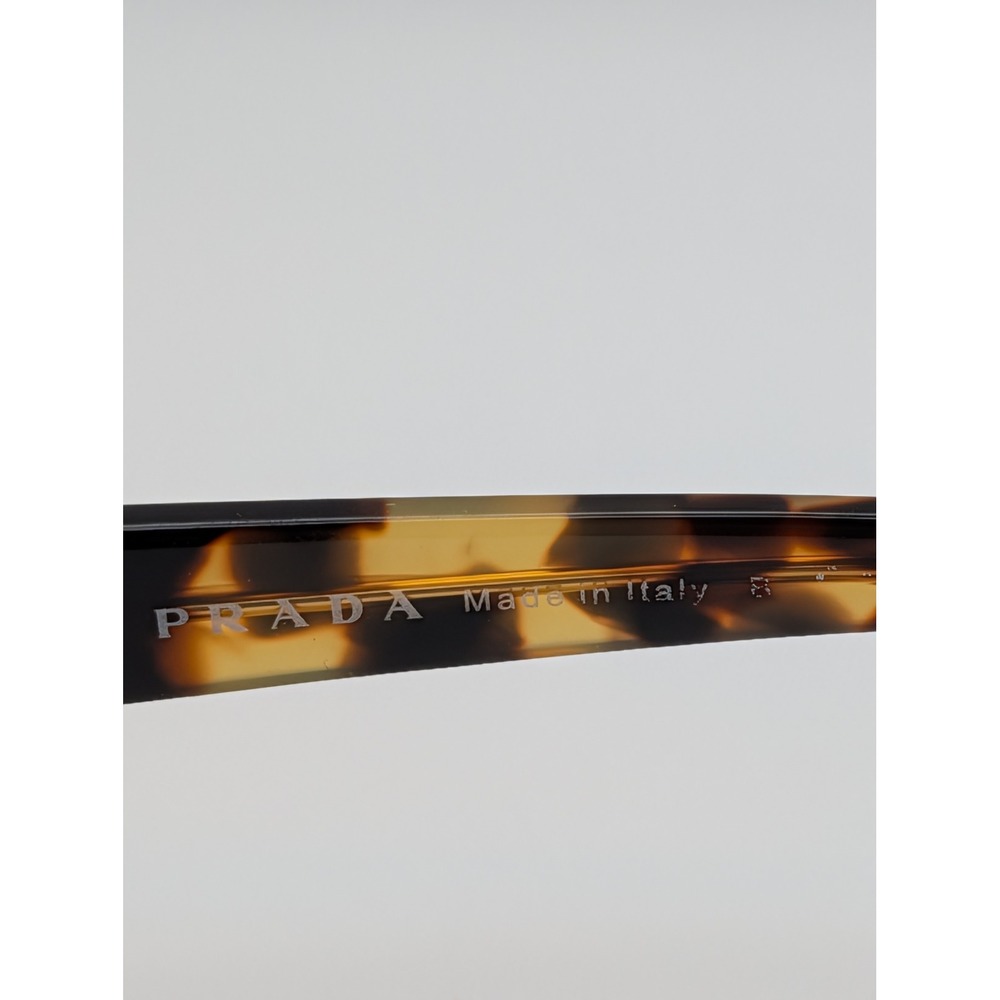 Prada Eyeglasses Frames Black Tortoise NAI-101 135 Made in Italy Mens Womens - Picture 10 of 16